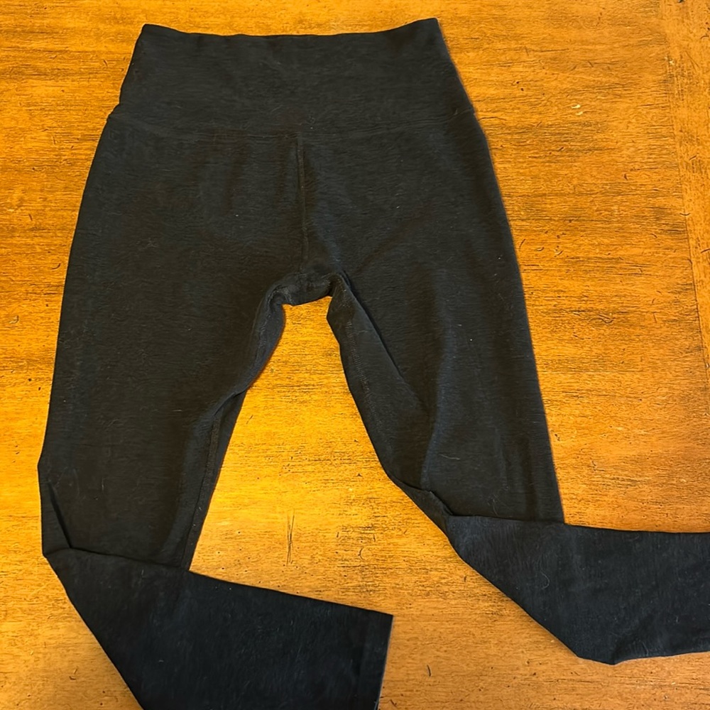 Black Beyond Yoga Spacedye Leggings (Large)